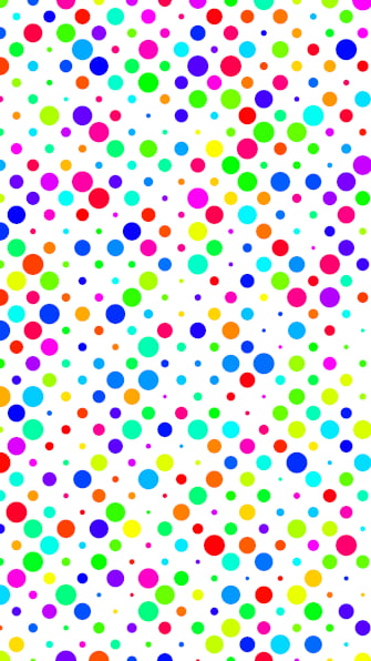 Bright colorful polka dots iphone wallpaper hd