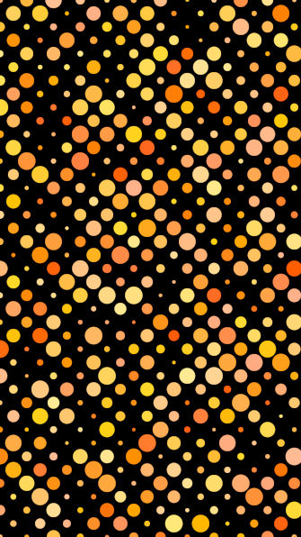 Neon orange polka dots iphone wallpaper hd