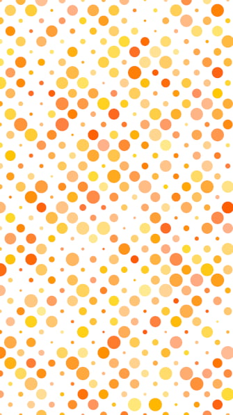 Bright orange polka dots iphone wallpaper hd