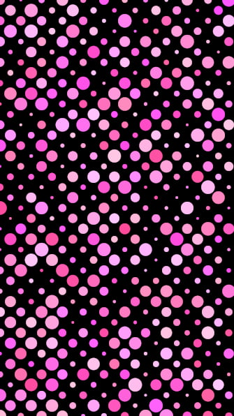 Cute pink neon polka dots iphone wallpaper hd
